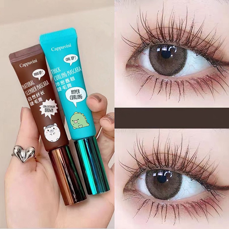 Mascara Chuốt Mi CAPPUVINI Thick Curling Natural Slender