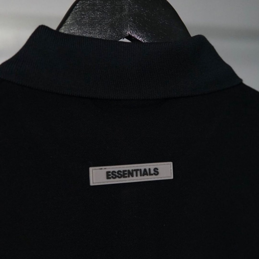 Áo Polo Essentials Logo In Cao Su Nổi (Bản Chuẩn 1:1 Trung) - The Box Studio