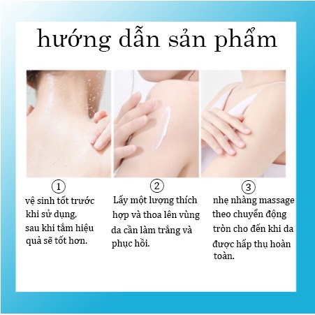 kem dưỡng trắng da toàn thân sữa dưỡng thể làm trắng da kem dưỡng trắng da 300g làm trắng da toàn thân dưỡng ẩm da | BigBuy360 - bigbuy360.vn