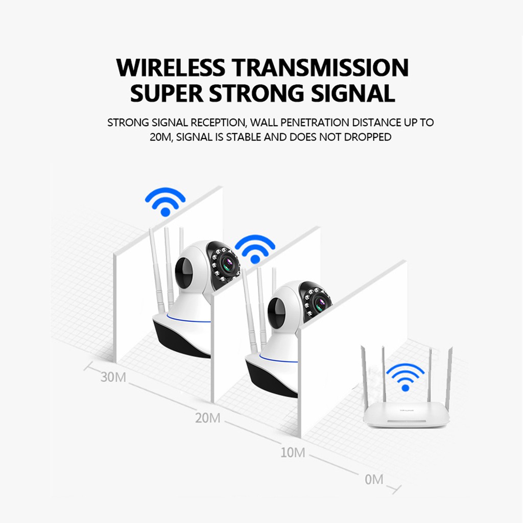Camera An Ninh ipcam v380 hd 1080p Kết Nối wifi Với Điện Thoại Di Động Với Giọng Nói