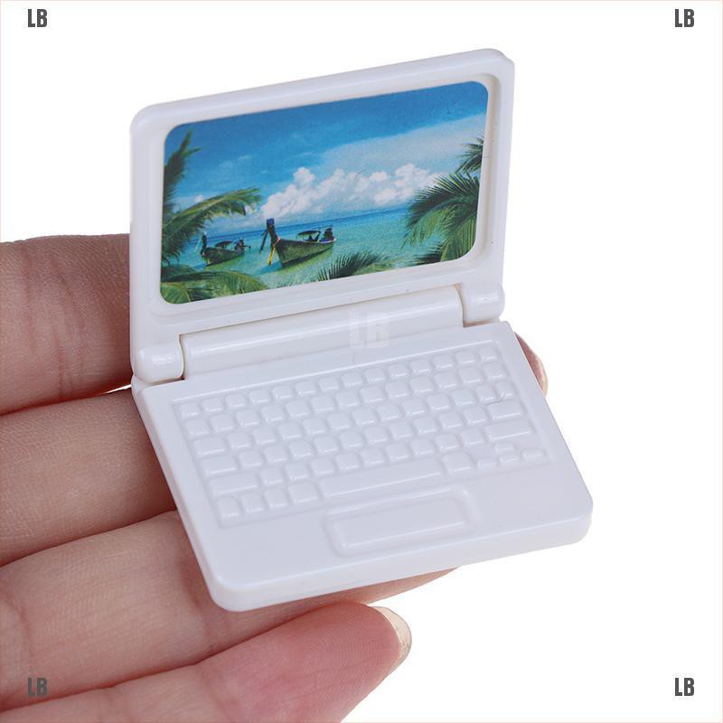 Máy Tính Đồ Chơi Hiện Đại Trang Trí Nhà Búp Bê