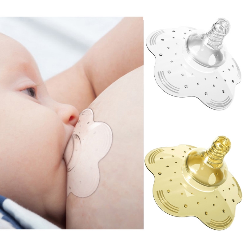Miếng Silicone Bảo Vệ Ngực Cho Bé Bú Sữa