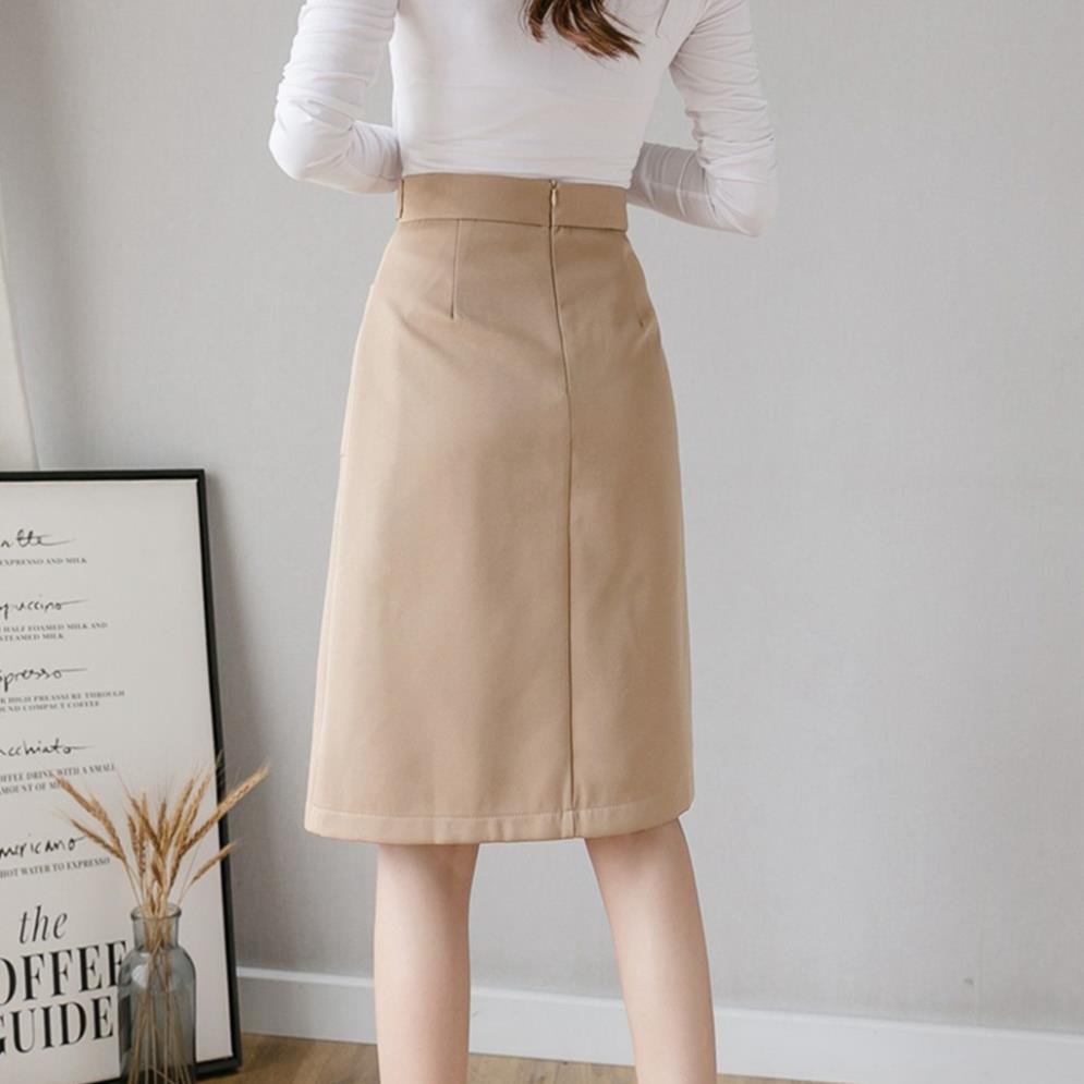 Chân váy chữ a dài lưng cao công sở xẻ tà bigsize  CV04 | BigBuy360 - bigbuy360.vn