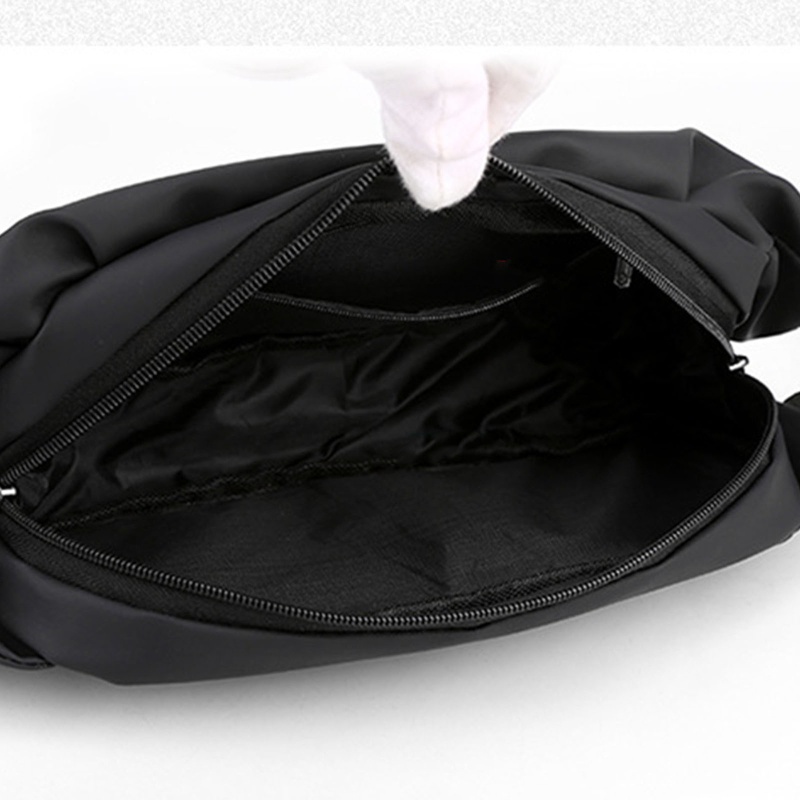 Túi Đeo Chéo Ngực Đựng Điện Thoại Bằng Nylon Phong Cách Thể Thao Thời Trang Cho Nam