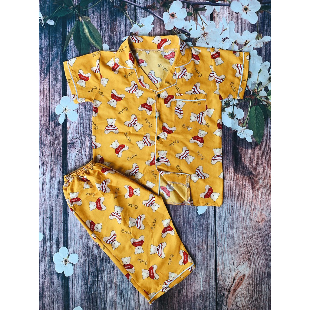 BỘ PIZAMA lửng( lỡ) KATE thái L1 (45-58kg) | BigBuy360 - bigbuy360.vn