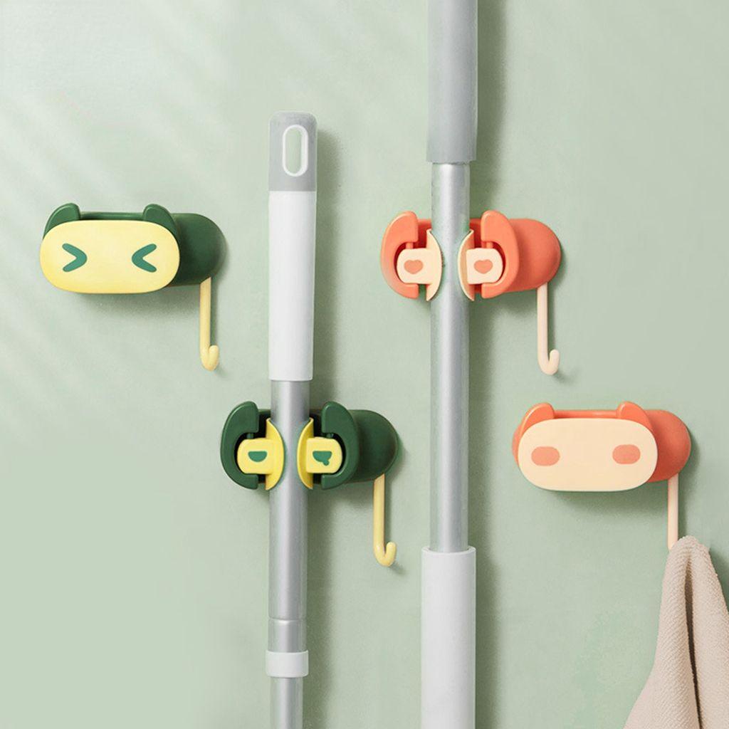 Giá Đỡ Cây Lau Nhà Gắn Tường Bằng ABS Không Để Lại Dấu Vết Thiết Thực Thanh Lịch Dễ Thương Dành Cho