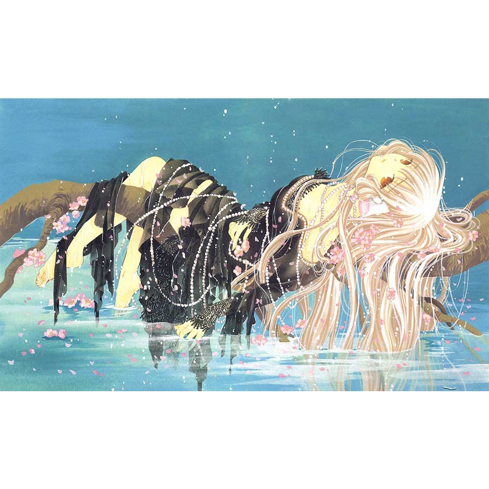 Poster A2, A3, A4 dán tường Anime, decal trang trí có keo CHOBITS - Mẫu 1