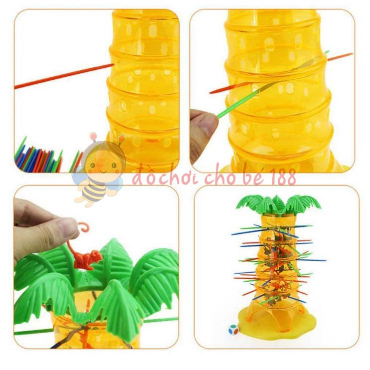 Trò chơi rút khỉ , Trò chơi rung cây nhát khỉ, khỉ cân bằng