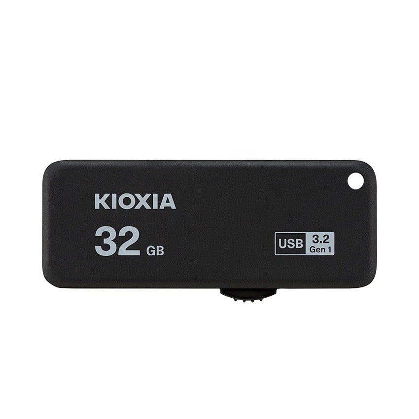 USB Kioxia U365 USB 3.2 Gen 1 - Màu đen chống va đập, tương thích với mọi thiết bị