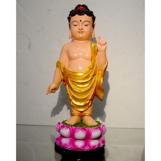 tượng Đức Phật đản sanh cao 24cm(hàng đẹp,nhiều mẫu )