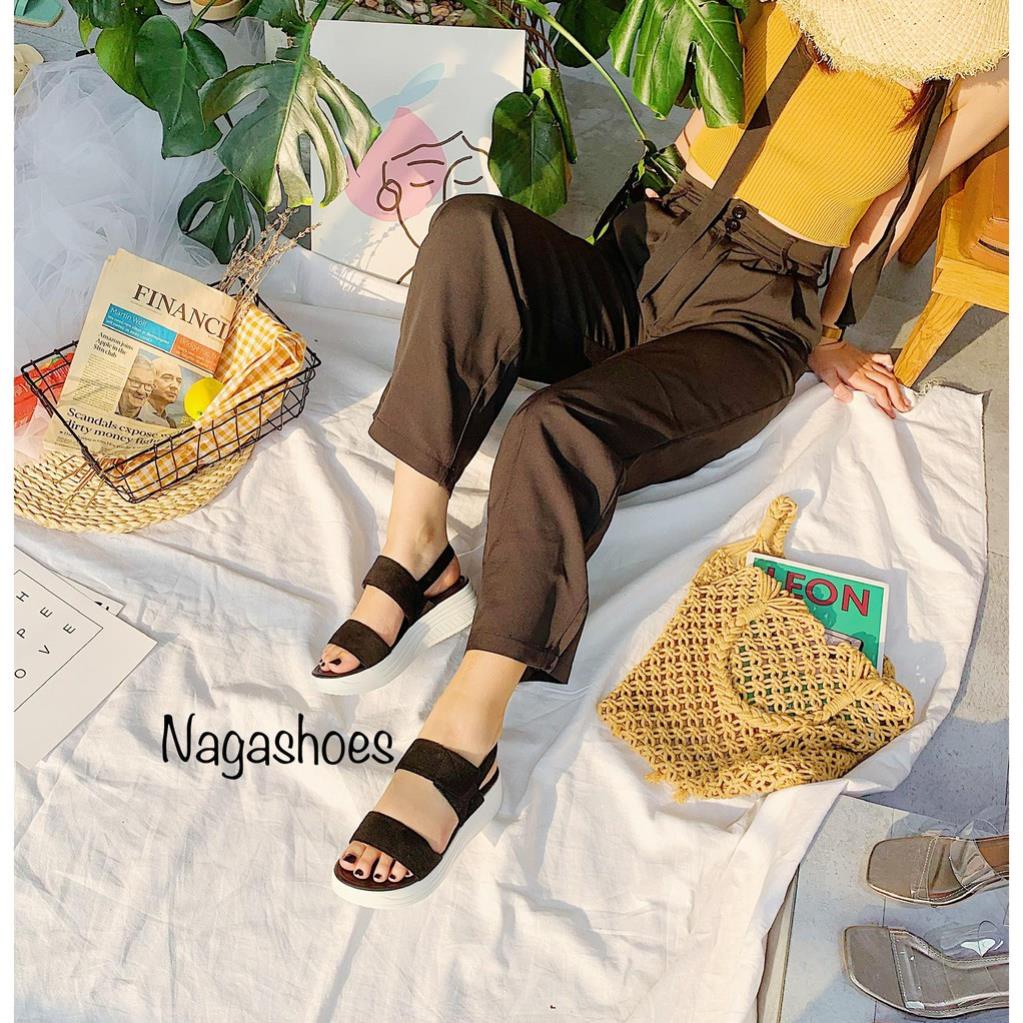 GIÀY SANDAL NAGASHOES 2 QUAI NGANG 4P NAS171 -H&*1