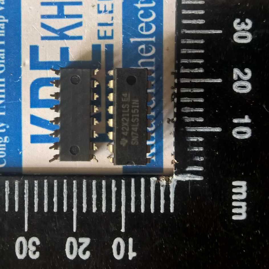 3 con SN74LS151P 74LS151N 74LS151 DIP-16 IC chọn và ghép 8 kênh kde1447
