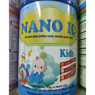Sữa Nano IQ Dành cho trẻ 0/12 tháng 900g.( có quà).