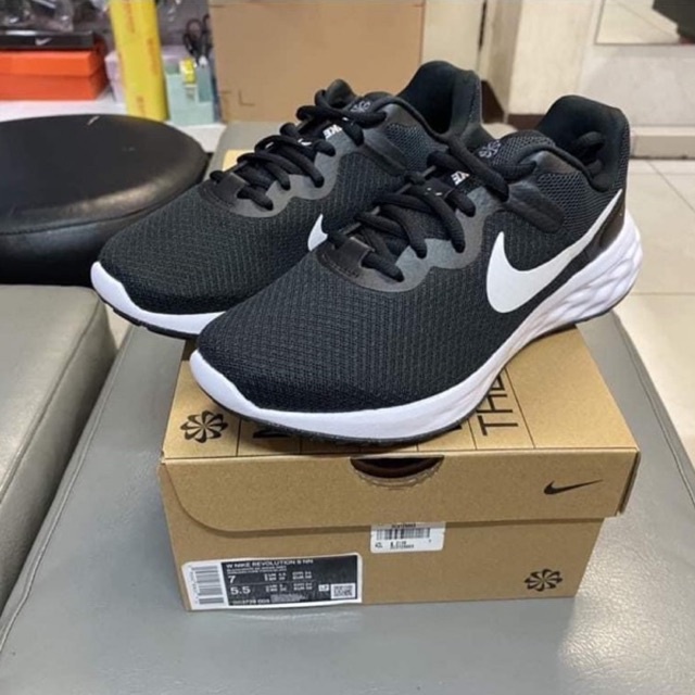 [100% CHÍNH HÃNG] Giày Nike Revoluiton 6 đen