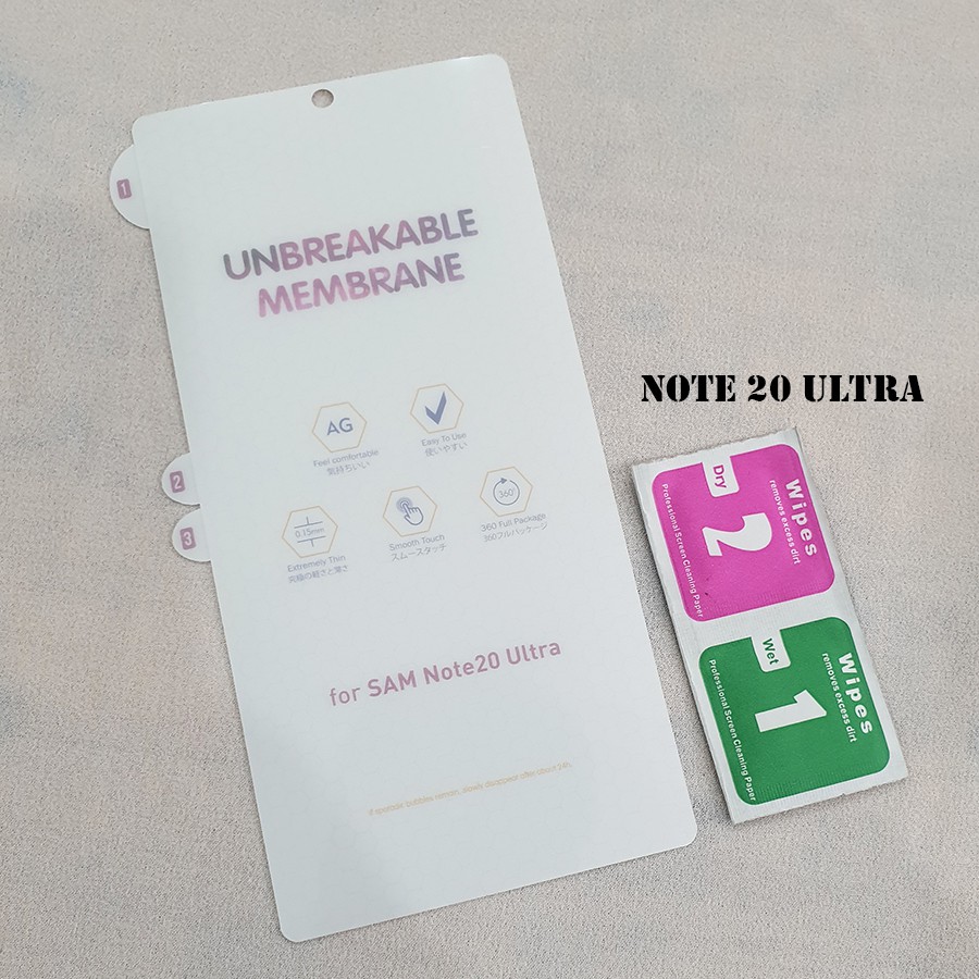Dán PPF chống bám vân tay Galaxy Note 20 Ultra - Note 20 Ultra 5G