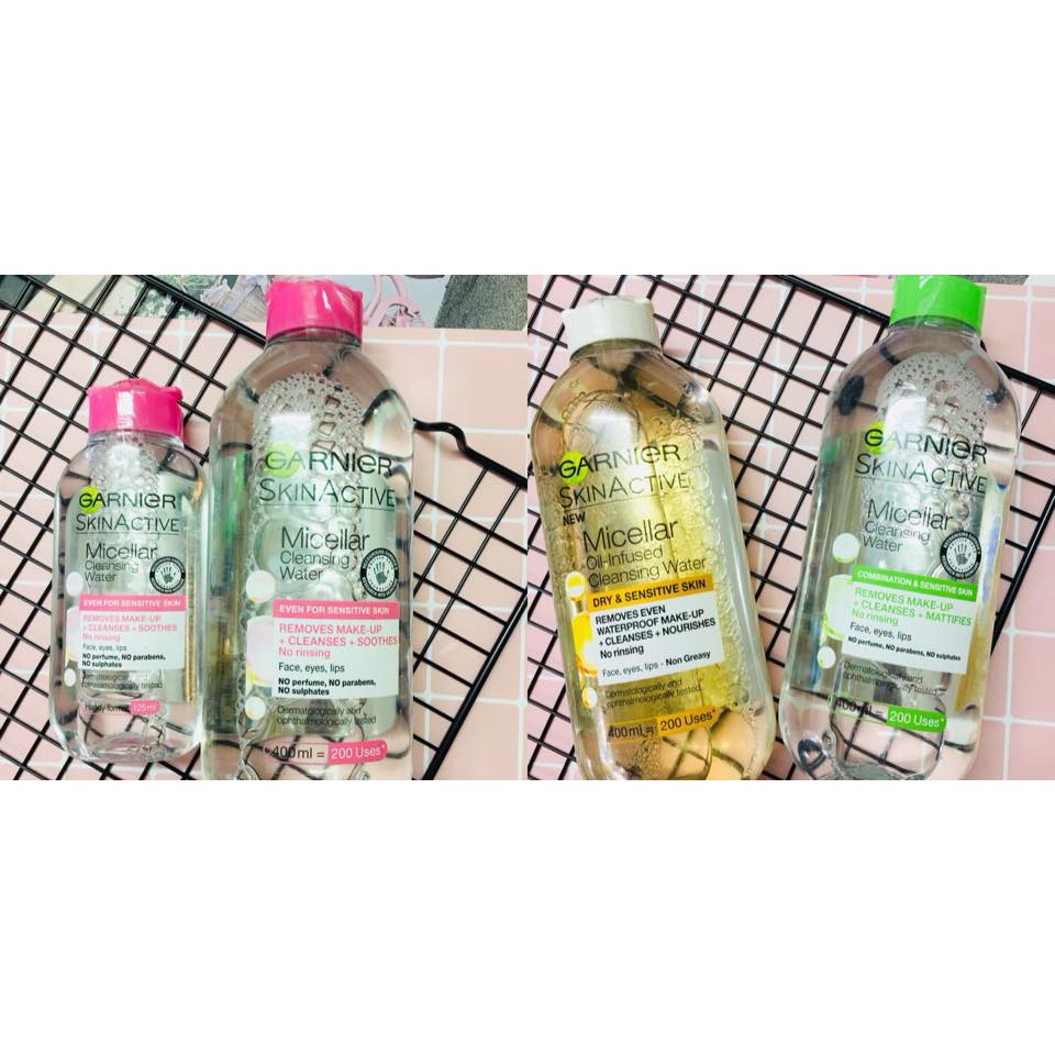 Nước Tẩy Trang Garnier Micellar Cleansing Water làm sạch dịu nhẹ, an toàn cho da | BigBuy360 - bigbuy360.vn