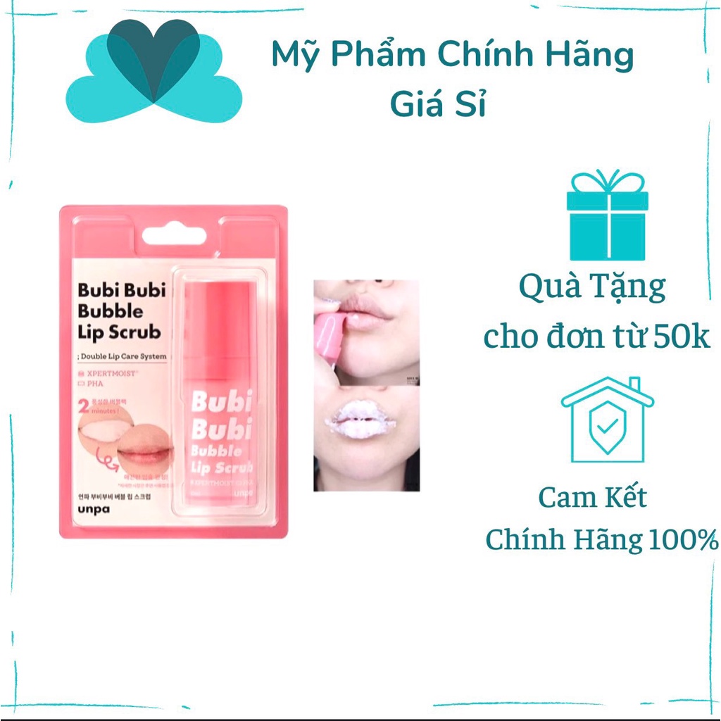 Tẩy tế bào chết môi Bubi Bubi Lip