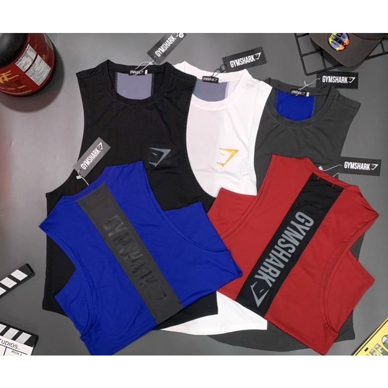 [giảm sốc] áo tanktop gym nam ,áo ba lỗ GYMSHARK cực chất