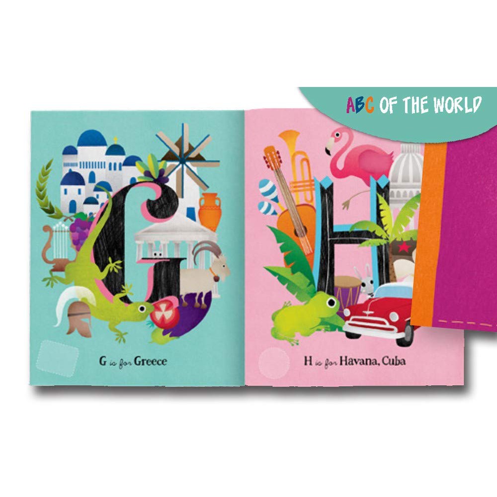 Sách - Anh: Travel The World With Little Lapin