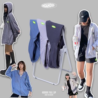 Áo Khoác Hoodie Zip Dây Kéo INDAHOOD
