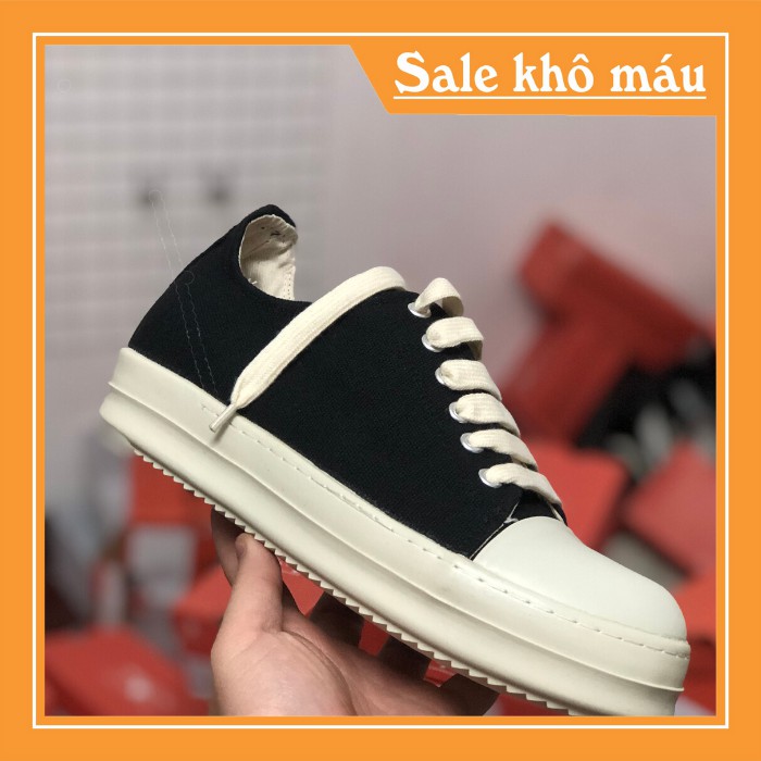 [ FULL BOX - FULL BILL ] Giày Sneaker Rick Cổ Thấp Đế Thơm Vani Full Size Cho Nam Và Nữ (Bảo Hành Keo 6 Tháng)