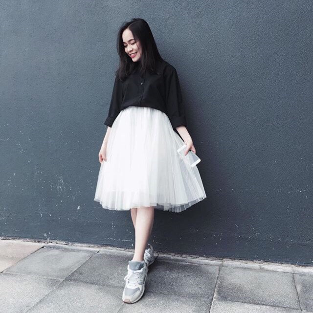 Chân váy tutu xoè