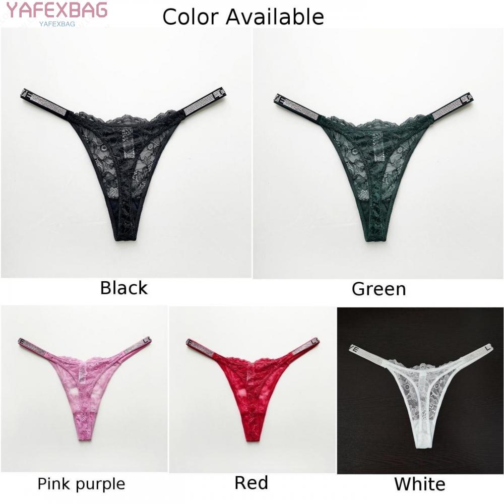 Womens Thong T Back T Pants Temptation Underwear Belt Thong Embroidered