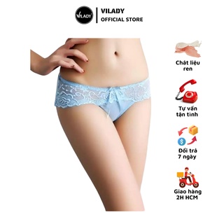 Quần Lót Nữ Vilady Chất Liệu Ren Không Đường Viền Mỏng Mịn Thoải Mái Quyến Rũ Freesize Nhiều Màu