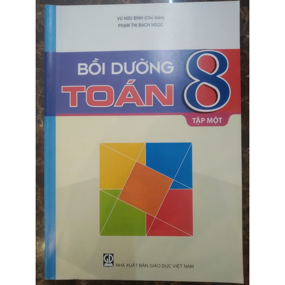 Sách - Bồi dưỡng Toán 8 (Tập 1)