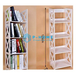 Kệ trang trí đa năng chữ x 4 tầng p-home