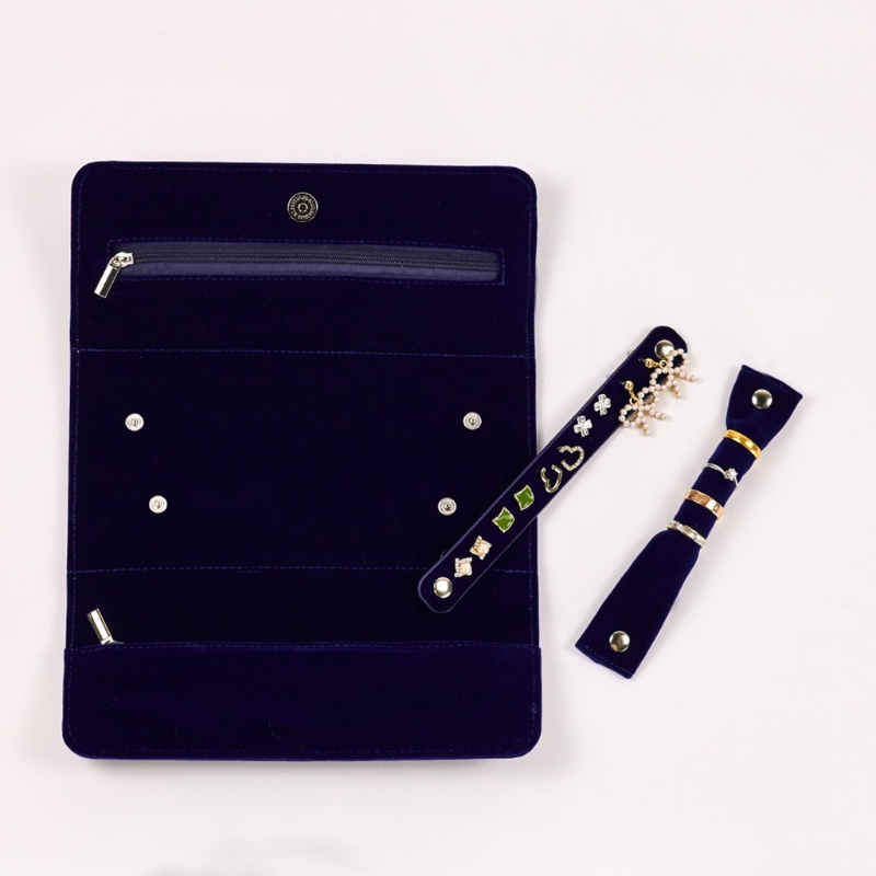 Túi Cuộn Đựng Trang Sức Bằng Vải Nhung Sang Trọng