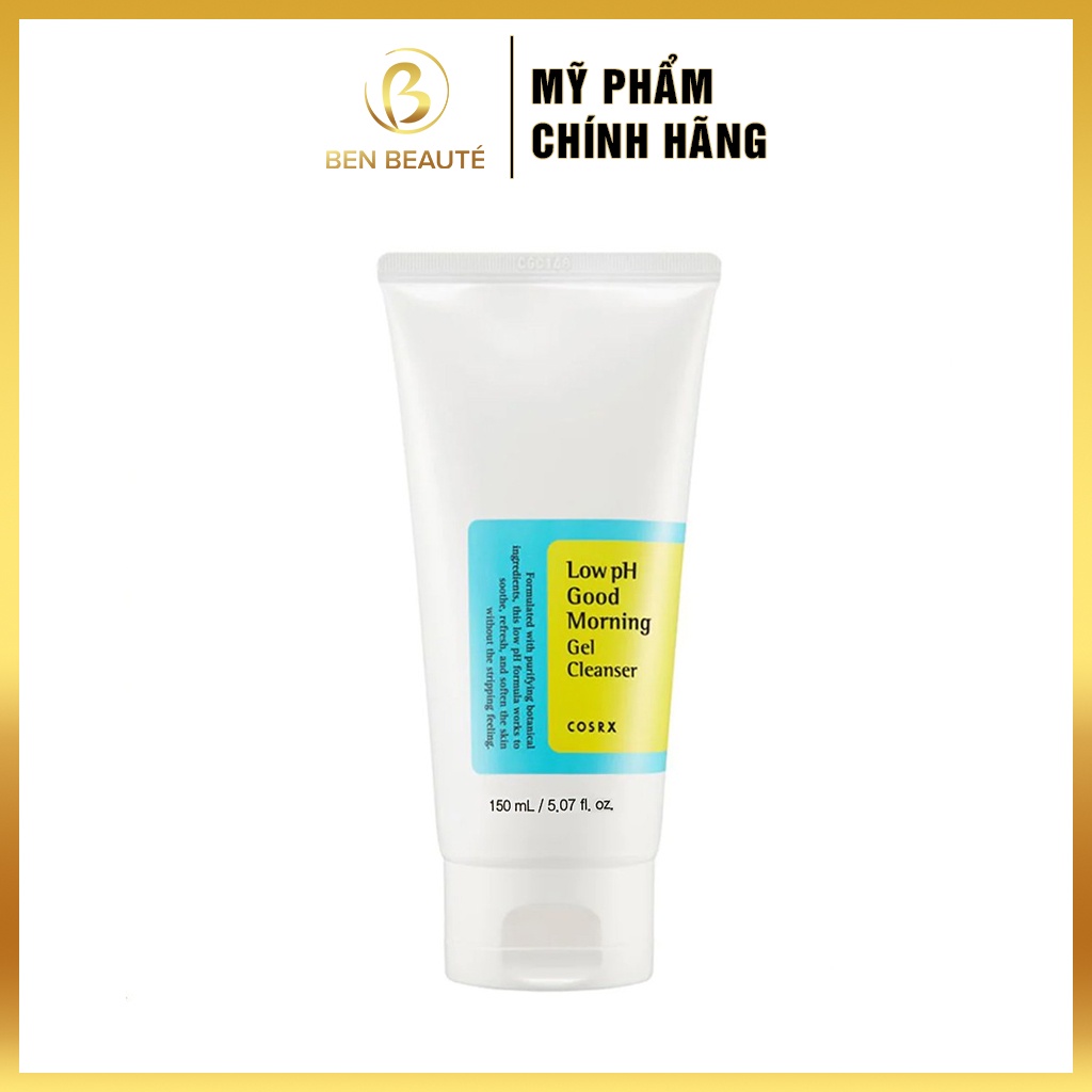 Sữa Rửa Mặt Dạng Gel Cosrx Low pH Good Morning 150ml