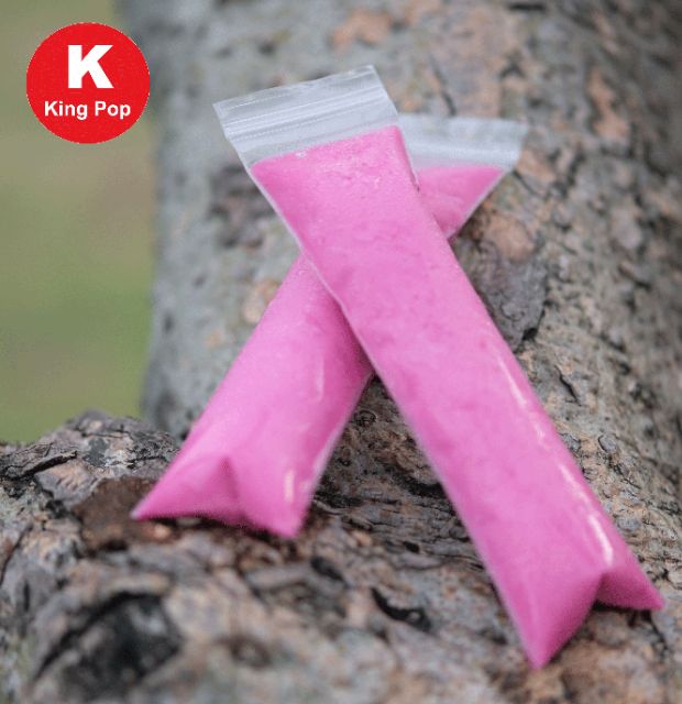 100g TÚI ZIP LÀM KEM SỮA CHUA - CÓ DÁN STICKER Kawaii DỄ THƯƠNG - ĐỘC QUYỀN - THU HÚT KHÁCH