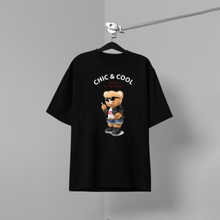 Áo phông gấu Teddy Chic & Cool, áo phông nam, đồ đôi nam nữ, Bộ sưu tập Teddy 2022
