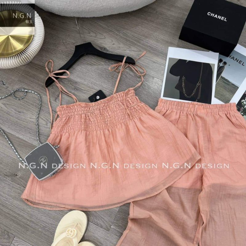 Sét 2 dây chun ngực +quần suông