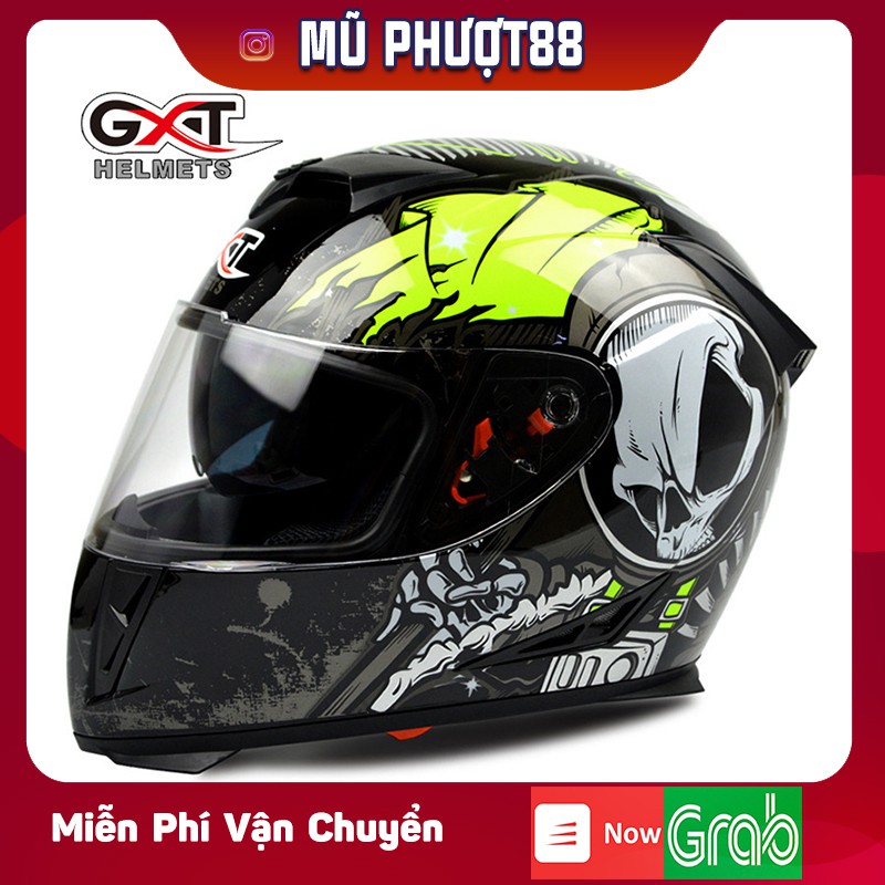 Mũ GXT fullface 358 - Mũ trùm đầu 2 kính