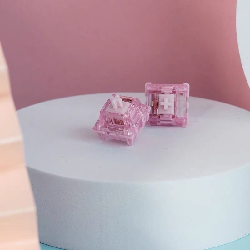 JWK PINK JADE linear ICE JADE tactile Switch Công Tắc Bàn Phím Cơ Jwk Switch - Polabe Store
