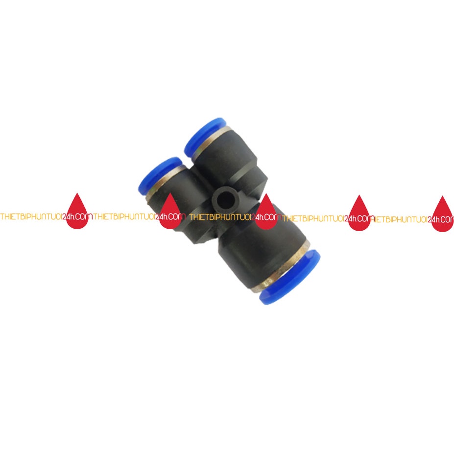 Đầu chuyển chữ Y 12mm ra ống LPDE 8mm I khớp nối chữ Y12mm 8mm dùng trong phun sương hệ thống tưới khí nén - MHL