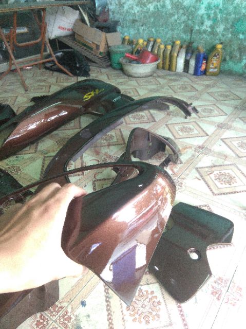 Sơn nâu cafe xe honda 500g