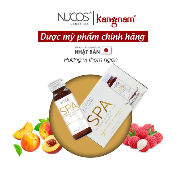 Collagen Nước Ngừa Lão Hóa Nucos Spa 10000 (Hộp 10 Chai x 50ml)