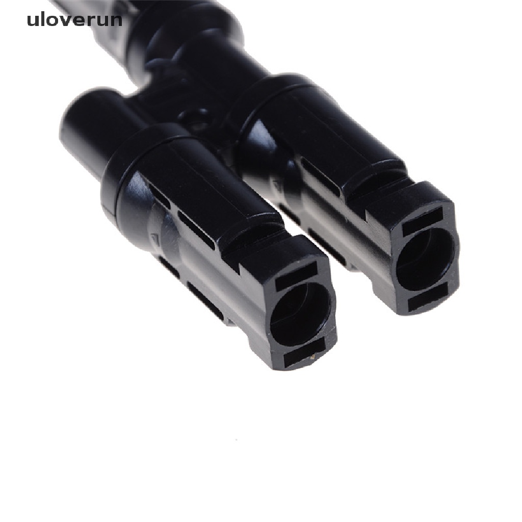 Uloverun 1 Cặp Đầu Nối Cành Nhiều Nhánh MC4 Song Song Kết Nối Bảng Điều Khiển Bằng Pvc