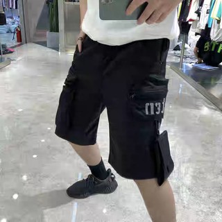 Quần short kaki nam phối túi