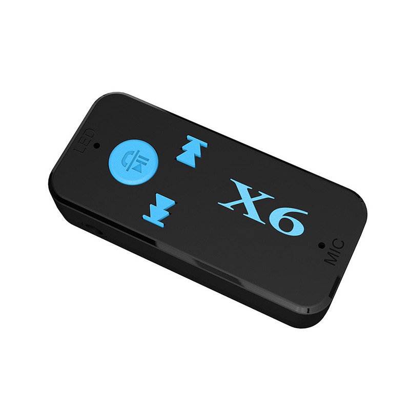 Bộ Thu Tín Hiệu Bluetooth Không Dây X6 Đầu Cắm 3.5mm Cho Xe Hơi