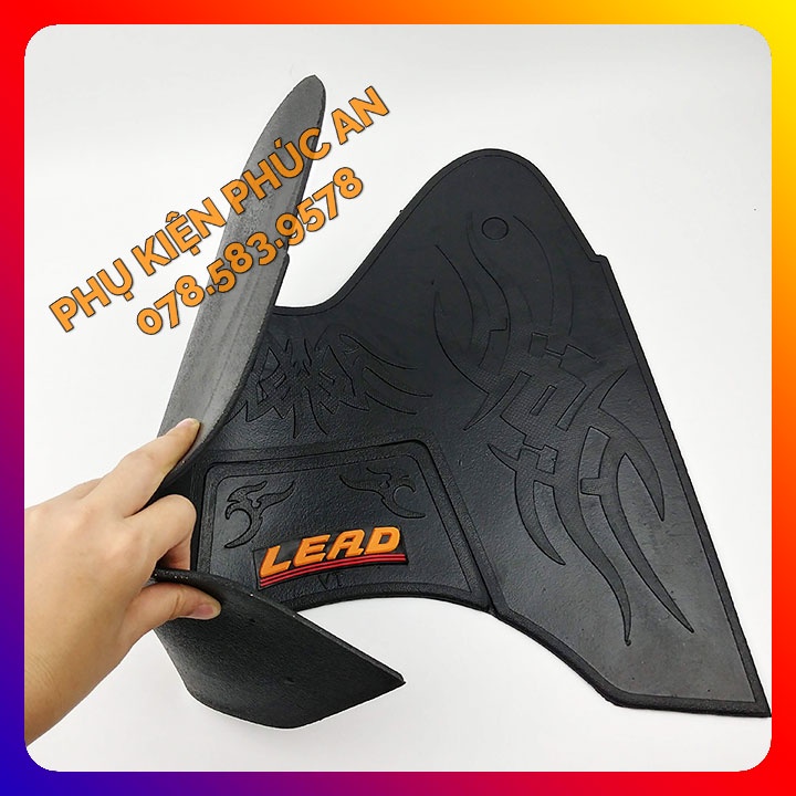 Thảm lót CAO SU trải sàn xe LEAD gác để chân trước 2009 2010 2011 2012 2013 2014 2015 2016 2017 2018 2019 2020 2021 2022