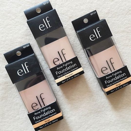 Kem nền Elf che phủ và loại bỏ mụn - Elf Acne Fighting foundation