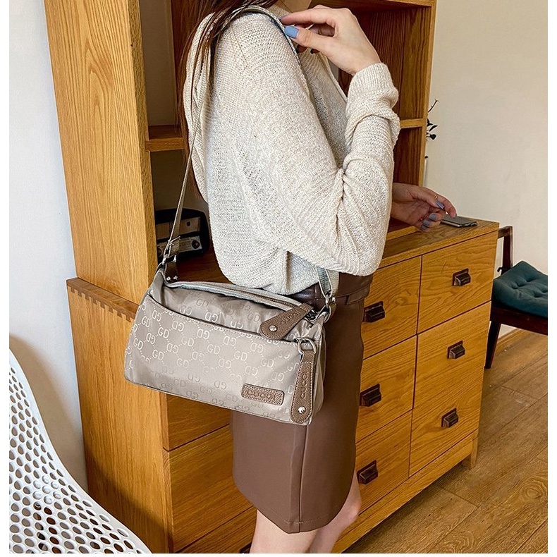 Túi Xách Nylon Chống Thấm Nước Thời Trang Mới 2022 Cho Nữ