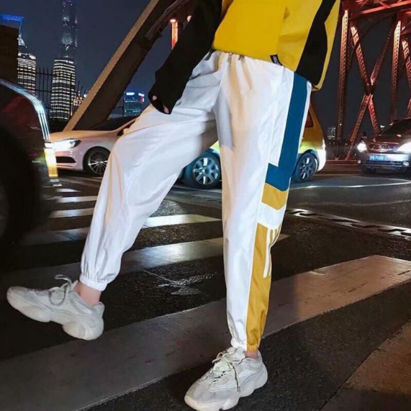 [Freeship+Video] Quần jogger phối viền