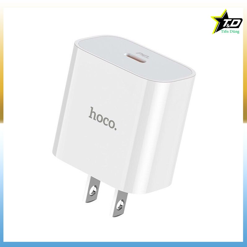 Cốc Sạc Hoco C76 sạc nhanh QC3.0 và PD18W Cho Smart phone - Table tự động nhận dạng thiết bị