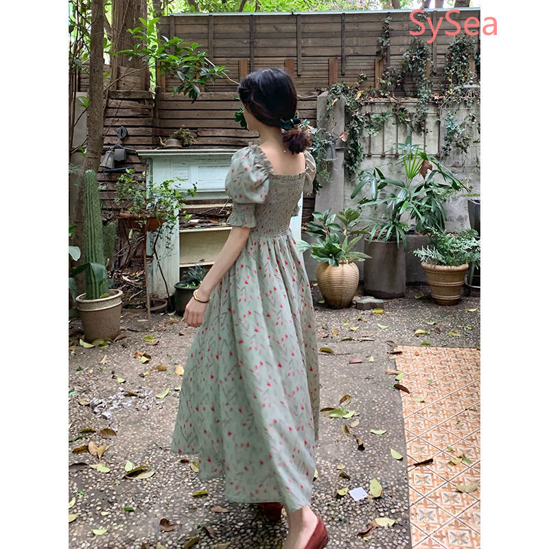 Đầm Maxi Tay Ngắn Chất Chiffon Có Size Lớn