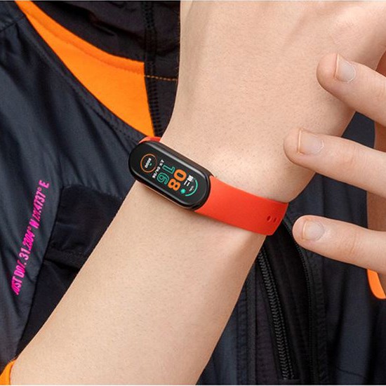 Đồng hồ thông minh Xiaomi Mi Band 6, Vòng đeo tay Miband 6 theo dõi sức khỏe, Chính Hãng có tiếng Việt